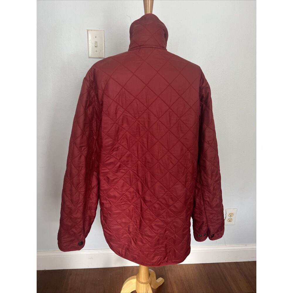 Barbour Red Quilted Performance Jacket - image 6
